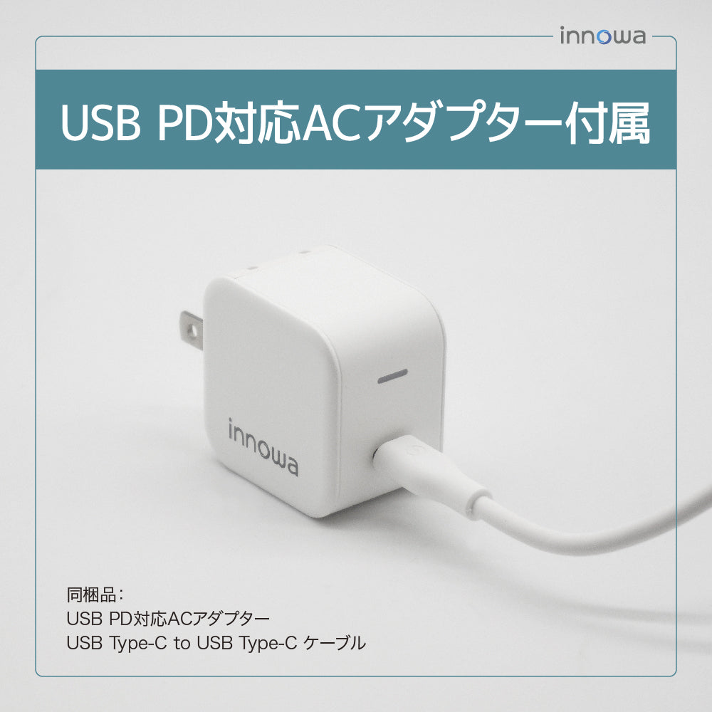 innowa 3in1 ワイヤレス充電ステーション(ACアダプター付属)