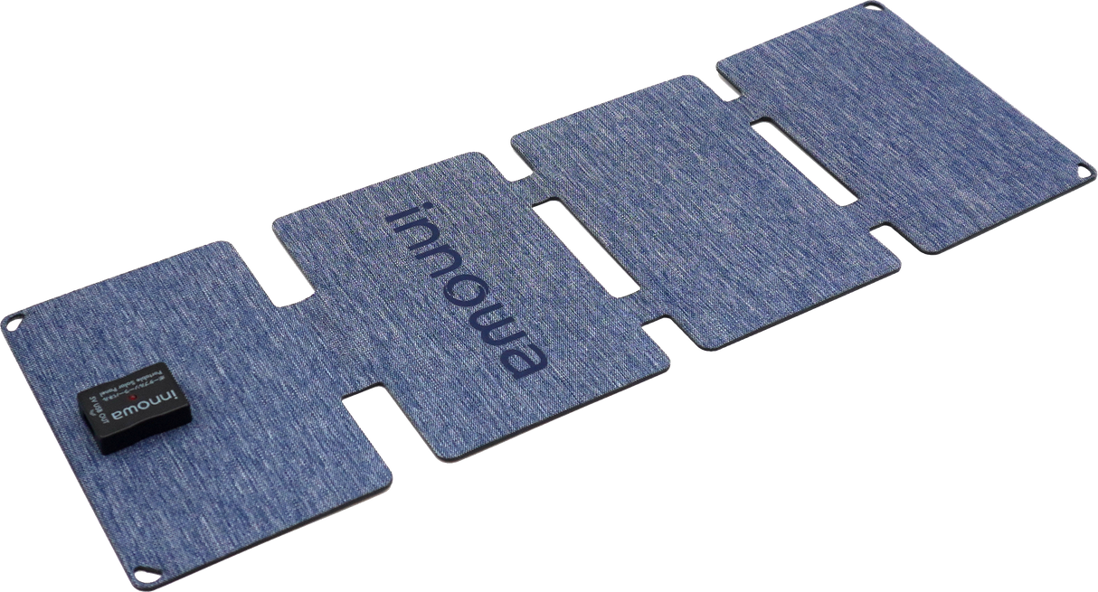 innowa ポータブルソーラーパネル(ネイビー) 持ち運び便利なコンパクトサイズ!