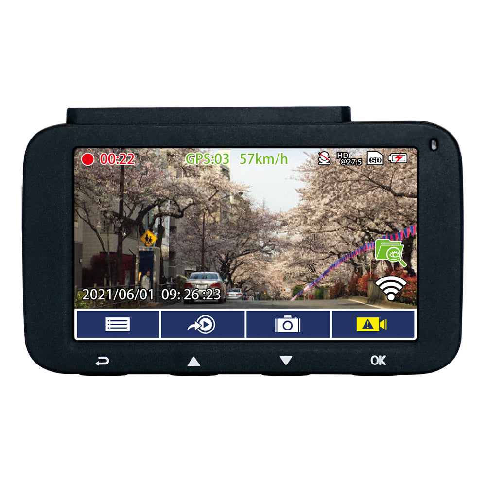 innowa Journey S 次世代のWi-Fi対応ドライブレコーダー 電源直結モデル 32GBSDカード付