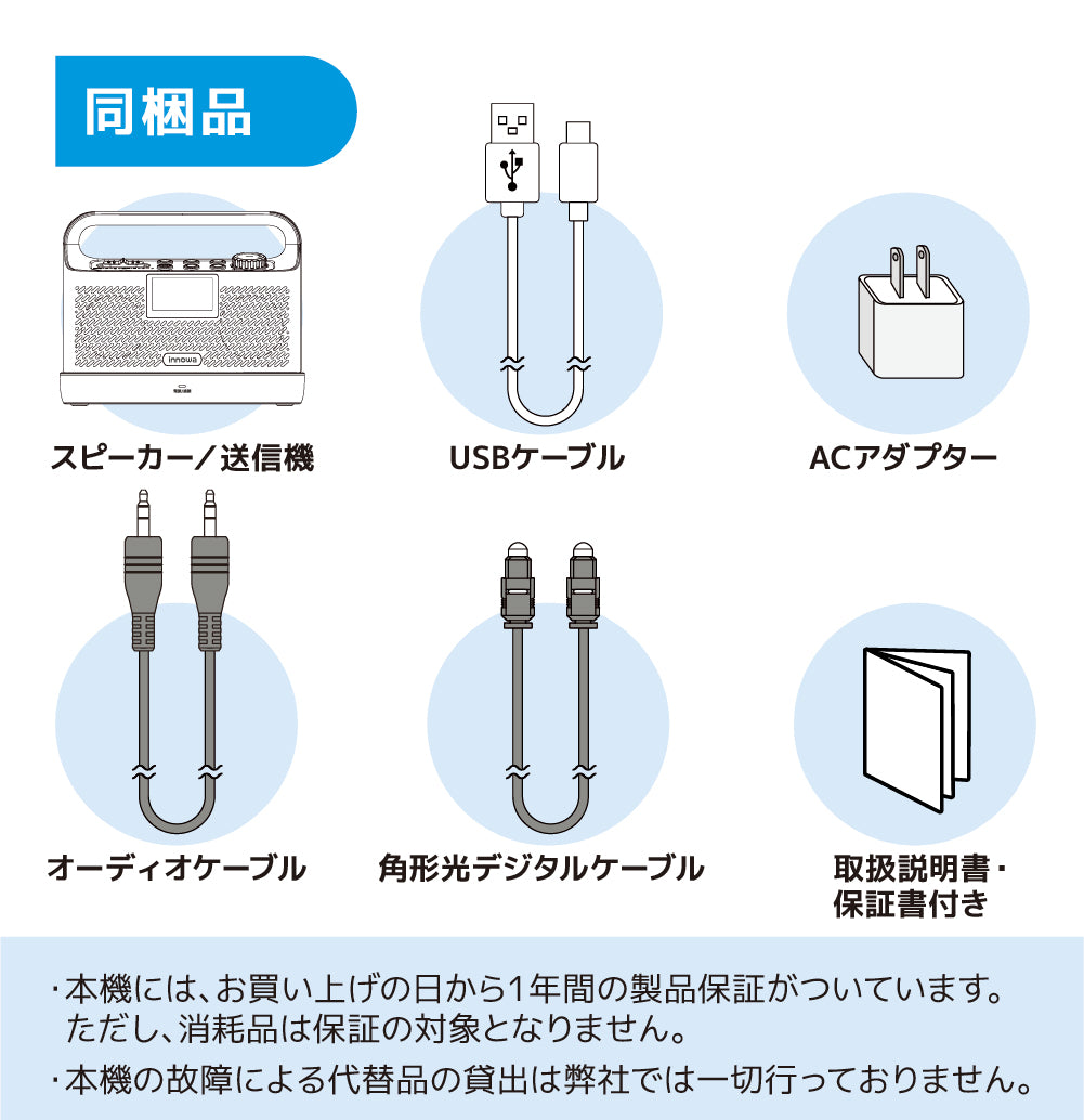 オウルテック　テレビ用ワイヤレススピーカー　取扱説明書付き オウルテック テレビ用ワイヤレススピーカー 取扱説明書付き